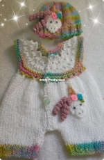 Unicornio baby set