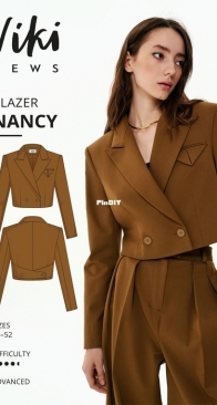 Viki Sews - Nancy Blazer - English