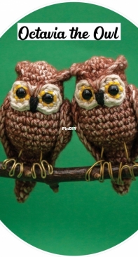 Stellas Yarn Universe - Stella Sharafi - Sowy Owl & Ocavia Owl ENG & German