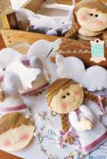 Tallercito de Fieltro - Angel / Angel Felt Pattern - Spanish - Free