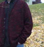 Fundamental Top-Down Mens Cardigan F14 Figheadh yarnworks