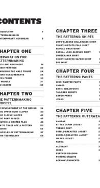 Patternmaking for Menswear - Gareth Kershaw - 2013
