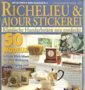 Strick & Schick.sonderheft №4. Richelieu und Ajour stickerei