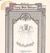 Easy Sew Designs Brown House dolls BHD 289 18" A Marque Design