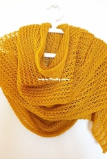One Row Scarf by Anna Kuduja-Free
