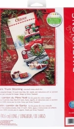 Dimensions 70-08986 Santas Truck Stocking XSD