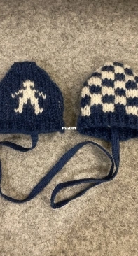 Kirstens Winter Selbu Mitts by Tamra Prior-Free