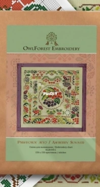 OwlForest Embroidery - Berry Summer Series - Ashberry Summer XSD + PCS