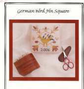 Dames Of The Needle German Bird Pin Square