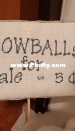 Snowballs sign
