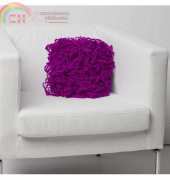 Premier Yarns -  Striped Ruffle Pillow - free