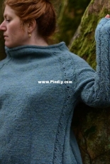 Pale Fire pullover by LB Handknits - Free