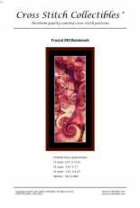 Cross Stitch Collectibles - Fractal 289 Bookmark - FR-289