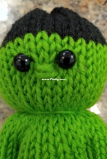 Loom Knitted Hulk by Jen Tipton-Free