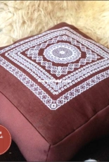 White Lace - pillow from Cross Stitcher Russian February 2019 XSD