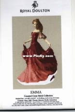 Needlecraft Promotions Royal Doulton Cross Stitch Collection - Emma