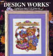 Design Works 9646 I Love You Bears by David Wohlrab