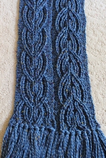 Noelle Stiles - Seapoint Cable Scarf