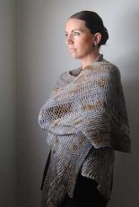 Clinquant Shawl by Lisa Mutch  English,  French