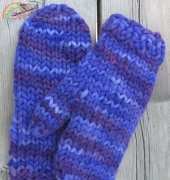 Super Bulky Mittens - Knitting Pure and Simple by Diane Soucy - Free