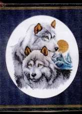 Vervaco 70.686 - Two Wolves