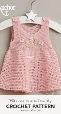 Anchor Crafts - Blossoms and Beauty Baby Dress