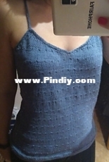 Tank top (first knitting)