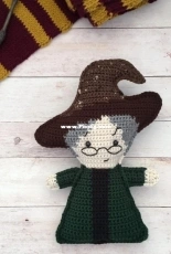 Spin a Yarn Crochet - Jillian Hewitt - Professor McGonagall - Free