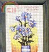Permin 13-4117 - Blue Flower