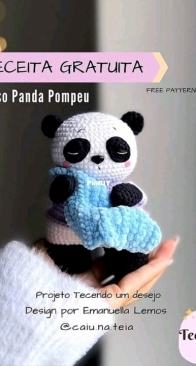 Caiu na Teia - Emanuella Lemos - Pompey Panda Bear - Urso Panda Pompeu - Portuguese - Free