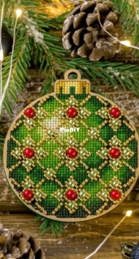 Magical Land FLW-007 Green Ball by Ksenia Antonova xsd
