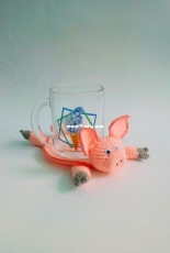 Lyudmila Zherdeva - Pig Mug Stand - Russian - Free