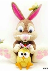 Dinegurumi - Sandra Haupt -Rabbit XL - Persian - Translated