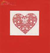 GKS - Weihnachtsherz,rot