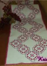 table runner straight stitch