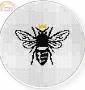 Daily Cross Stitch - Queen Bee