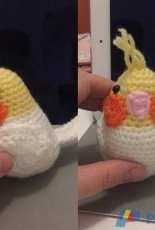 Crochet Cockatiel