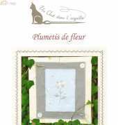Un Chat dans laiguille 408 Plumetis de Fleur