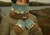 Baa-ble Mittens and Cowl by Donna Smith