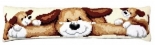 Vervaco PN-0009354 Cushion with Dogs