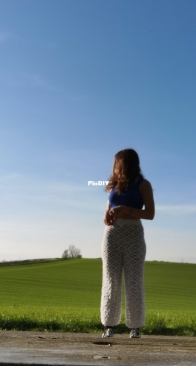 flower pants by Henry purnell