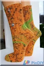 HexHex Socks by Micha Klein/Wolletraum-German-Free