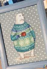 Animals in Sweaters - Polar Bear by Ekaterina Gafenko and Mila Vozhd