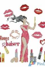 Rouge baiser from Icones de mode - Helene le Berre XSD