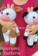 Grace And Yarn - Amigurumi Cow Pattern - Free