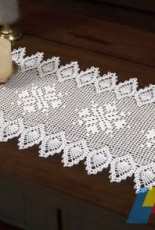 Crochet Memories - Cylinda Mathews - 0728 - Pineapple Snowflake Runner