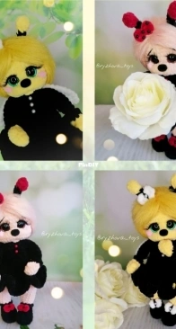 Ryzhova Toys - Ksenia Ryzhova - Ксения Рыжова - Ladybug / Little Bee - Жужжжики - Russian