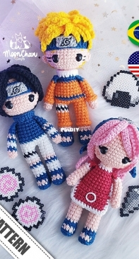E-book Ninjas by Regina Henn - Moon chan crafts