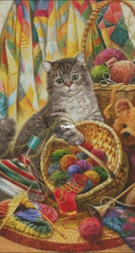 Erayd Cross Stitch - Alone At Home