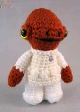 Lucy Ravenscar - Admiral Ackbar Star Wars Mini Amigurumi Pattern